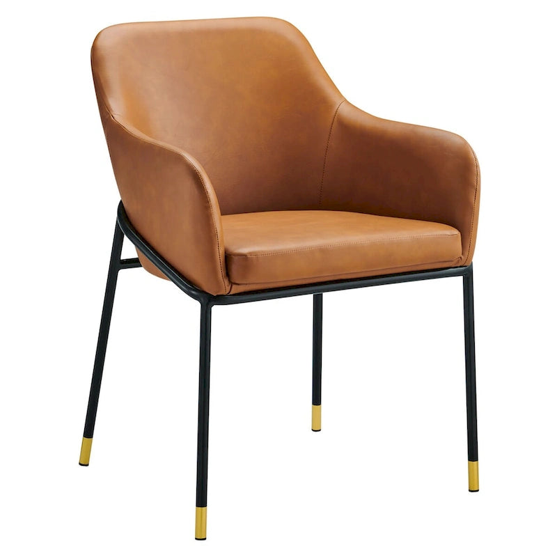 Leather Dining Chair Set of 2