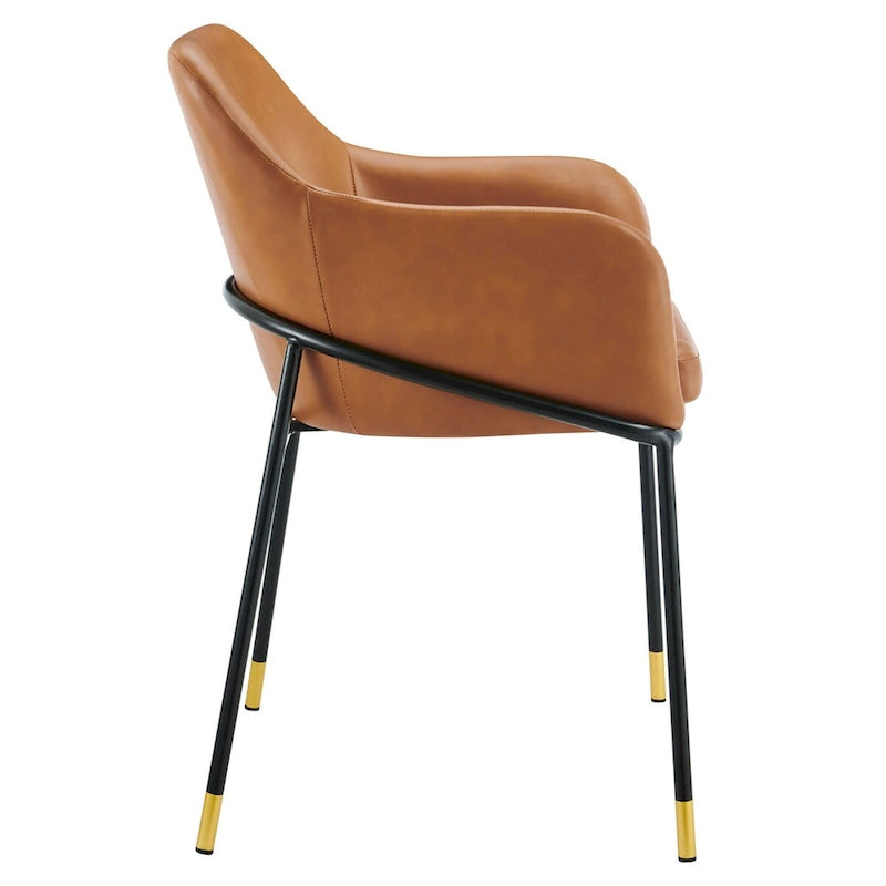 Leather Dining Chair Set of 2