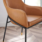 Leather Dining Chair Set of 2