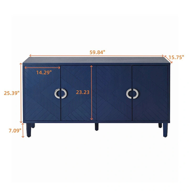 4-Door Storage Cabinet