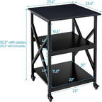 23.6-inch Large Printer Stand