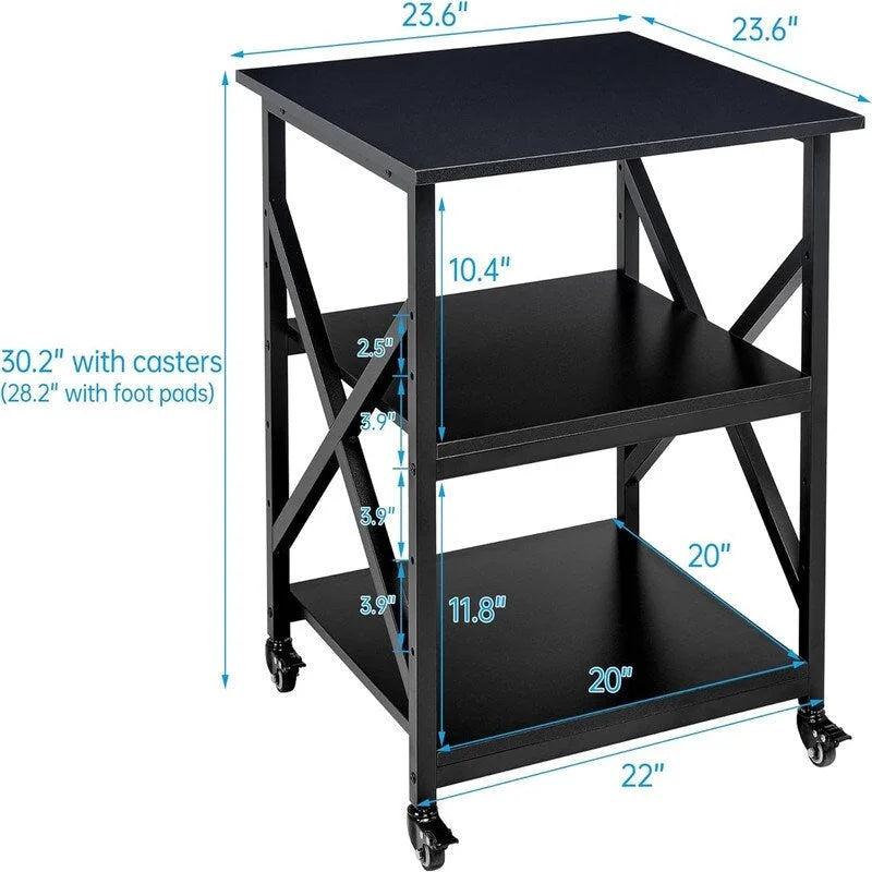 23.6-inch Large Printer Stand