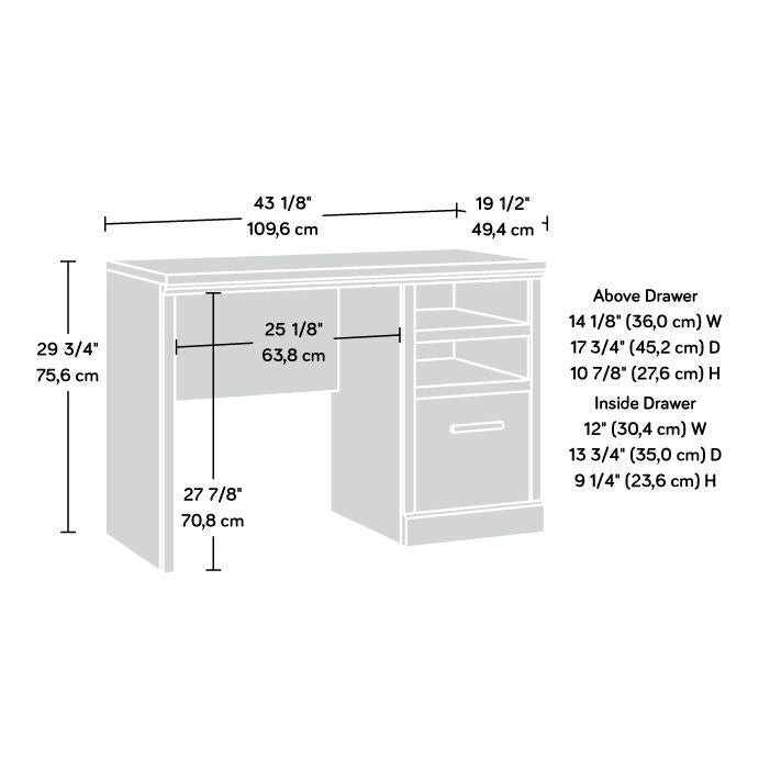 Single Pedestal Desk