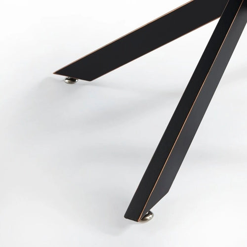 35.4 Round Coffee Table with Glass Top