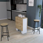 Gateleg Folding Space-Saving Table