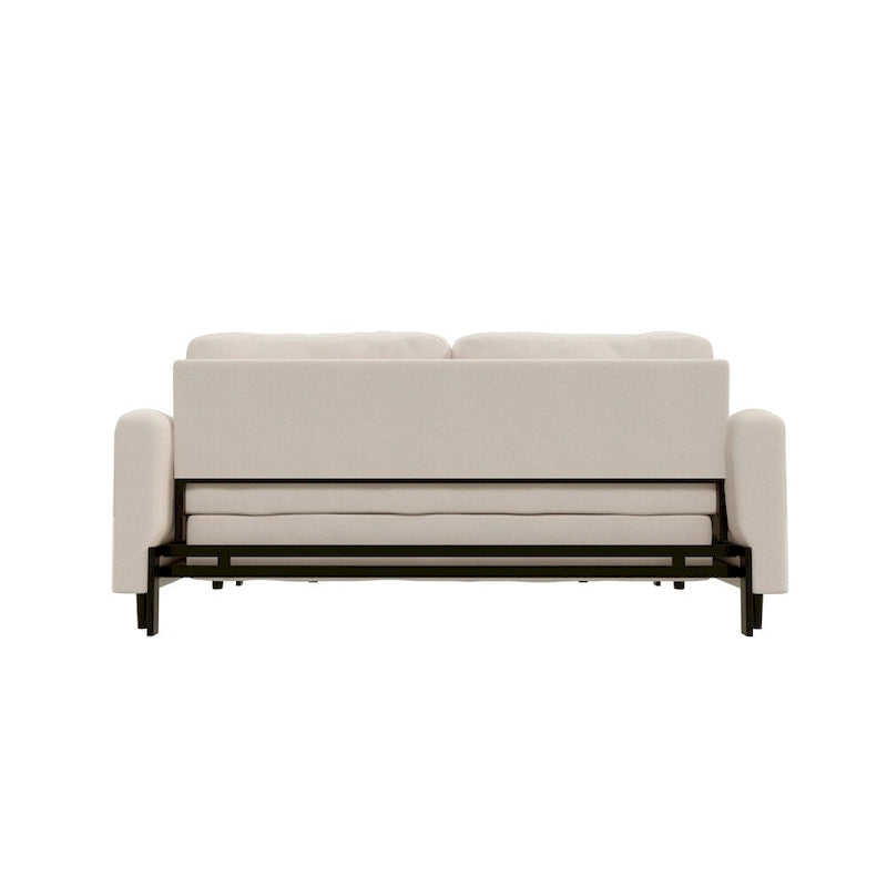 66.2Queen Pull Out Sofa Bed, Hydraulic System Convertible Sleeper Sofa