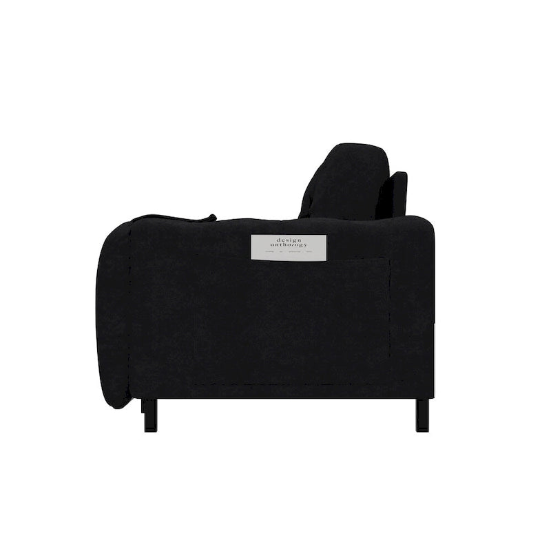 66.2Queen Pull Out Sofa Bed, Hydraulic System Convertible Sleeper Sofa