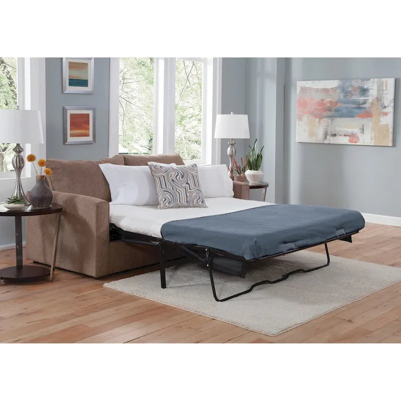 8-040M-A441V2 Sleeper Sofa with 2 Throw Pillows