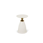 Minimalist Iron Round End Table for Small Spaces