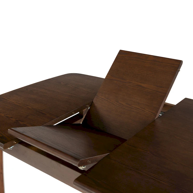 Extendable Dining Table, 50 x 50 x 30 Inches
