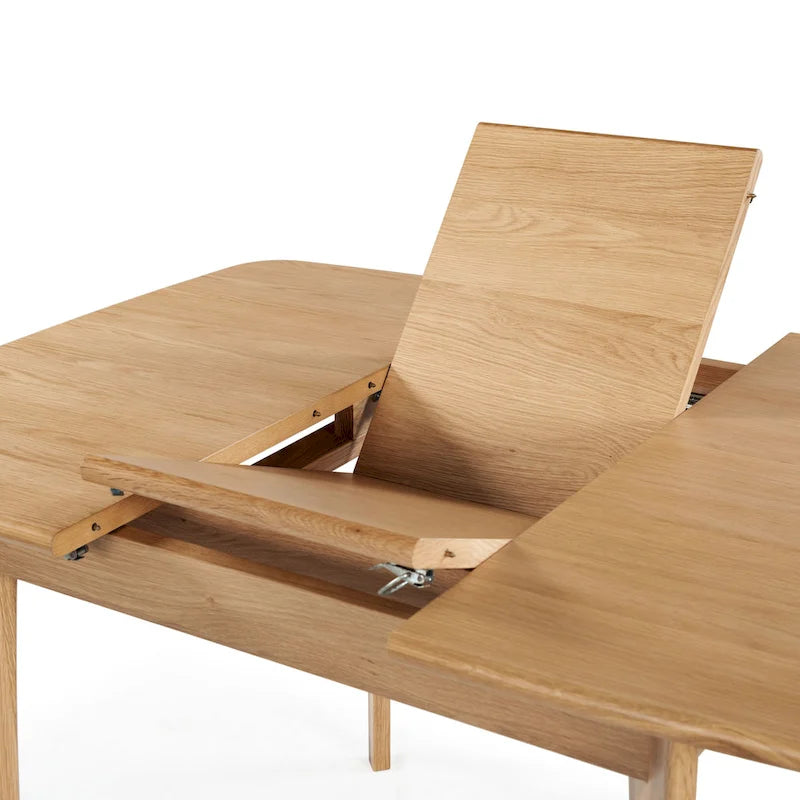 Extendable Dining Table, 50 x 50 x 30 Inches