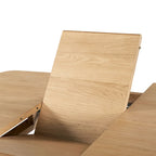 Extendable Dining Table, 50 x 50 x 30 Inches